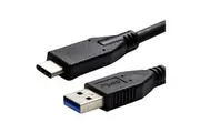 Dynamix C-U3.1CA-1 10Gbps USB-C 3.1 to USB-A Cable - 1m - Black Supports 3A