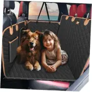 Back Seat Extender for Dogs Cats,Car Seat Cover with Hard Support,Waterproof