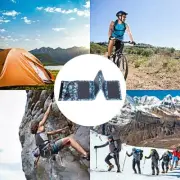 Folding Solar Panel Bag Mono Home Caravan Camping Hiking Phone Battery Charger