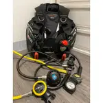 中古二手 SCUBAPRO MK25 調節器 MARES AT BCD 浮力補償裝置