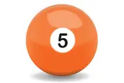Aramith Pool Snooker Billiard Premier 2 inch SPARE Replacement Ball (NO.5)