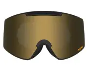 NIB Unisex Pit Vipers Proform The Actualbush Snowboard Goggles $170 black gold