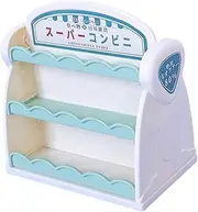 TENOL 1:12 Dollhouse Display Shelf Snack Storage Rack Miniature Supermarket Decor Furniture Toys for BJD Doll Parts Micro Landscape, Style A