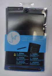 Boogie Board Jot Reusable Writing Tablet 8.5" LCD Writing Tablet Blue Memo