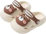 [N\W] Kids Cute Caterpillar Clogs Garden Shoes Boys Girls Non-Slip Soft EVA Slides Slippers Indoor Outdoor Waterproof Children Water Shower Beach Pool Sandals