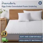 Foam Underlay Egg Crate Convoluted Mattress Topper Protector 4 Cm Super King