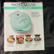 Nostalgia MyMini Mini GRIDDLE 5" Non-Stick Cooking Surface Factory Sealed NEW