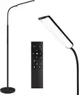 15W LED Floor Lamp with Timer, Remote & Touch Control, Adjustable Colors
