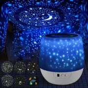 LED Projector Starry Night Light Star Moon Party Baby Kids Room Rotating Lamp .g