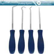 Mini Pick and Hook set O ring Seal Gasket Remover Puller Extractor Hand 4pc Tool