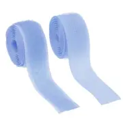 Sew on Hook and Loop Tape, 1 Inch Nylon Fastener Strips 1 Yards (Light Pink)