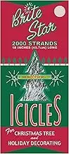 Brite Star Icicles Tinsel, Silver