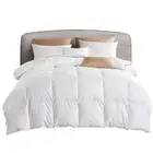 700GSM Goose Down Feather Quilt Super King Giselle Bedding