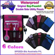 4 X High Quality Ezy-Pouch® Nurse Pouch Aged Care Bag Pocket Pick a Color Pack