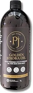 Cold-Pressed 100% Pure Jojoba - Certified Organic (1L)
