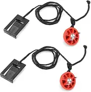 2pcs Magnetic Safety Switch, Treadmill Magnet Safety Key Round Magnet Treadmill Safety Key Replacement Treadmill Magnets for ICON & Decathlon (Socket Switch)