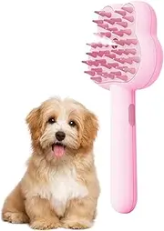 Steamy Cat Brush For Shedding - Gentle Shedding Cat Brush With Steam Anti-static | Dog Grooming Hair Removal Tool For Cleaning