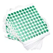 Round Number Stickers (10mm/0.39") 30Sheet Coated Paper Number 1-100 Self