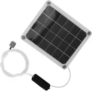 Solar Air Pump Bubbler for Fish Pond, 20W Solar Pond Aerator, Noiseless Solar Aq