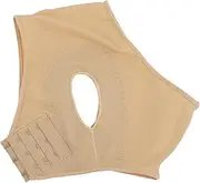 TOVINANNA 1pc Thin Face Mask Chin up Anti Wrinkle Band Thin Masseter Chin Bandage Chin Firming Strap Facial Strap Band Sleep Mask Women v Face Shaper Beige Ice Silk