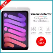10-Pack LCD Ultra Clear HD Screen Protector for Apple iPad Mini 6 8.3 (2021)