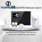 GSM Alarm Kit Home Alarm System Wifi+GSM+GPRS Home Security System Kit