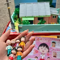 在飛比找蝦皮購物優惠-未及櫻桃小丸子的家聯名國產積木房子模型拼裝玩具女孩生日禮物