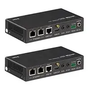 LEVITON HDBaseT HDMI EXTENDER 100M BI-DIRECTIONAL IR MULTI-CHANNEL AUDIO and RS-23