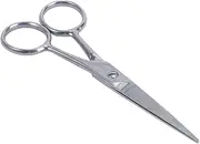 VICASKY 1pc Professional Hair Scissors for Barbers Precision Cutting Tool for Salon Home Use for Trimming Fringe Eyebrows Beard Hair Styling