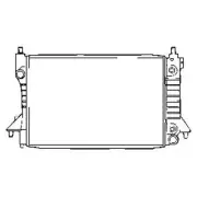 New Radiator 1-Row 1 1/2 in Inlet 1 1/2 in Outlet 2F1Z8005AA (for: Ford)