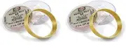 2 PACKS Harris Safety-Silv 56% 1/16 Silver Solder Brazing Alloy 1 Troy Oz 5631