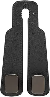 Car seat headrest Hook, car headrest Wallet Hook, car Rear seat Handbag headrest Hook, car seat backrest Hook and Phone Holder for headrests, Used for Wallets and Bags Black 1pcs