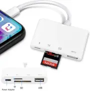 Premium Camera Viewer SD/TF Card Reader View Game Photos Video for iPhone iPad
