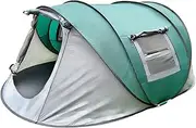 2 Person Pop Up Tent: Waterproof Instant Automatic Easy Setup Family Tents for Camping Hiking Traveling