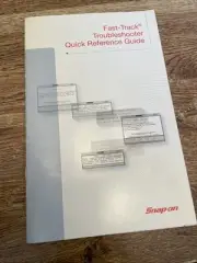 Snap On Fast-Track Troubleshooter Quick Reference Guide