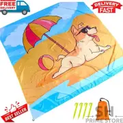Beach Blanket, Waterproof Sandproof Nylon Beach Mat Extra Large 81x83 inch