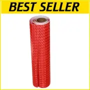 High Visibility Red Reflective Tape, 2" Wide x 11ft - Ideal for Outdoor Use