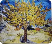Vincent Van Gogh Impressionist Art Mouse Pad (Mulberry Tree)