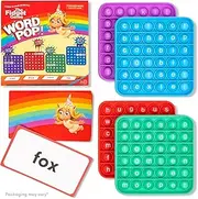 The Fidget Game Word Pop CVC Words Games - Learn to Read in Weeks Learning Resources - Multisensory Reading & Phonics Games Ideal for Pre Kindergarten to 1st Grade by