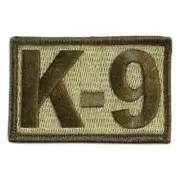 VELCRO® BRAND Fastener Morale Patch K9 K-9 ATACS 3x2"