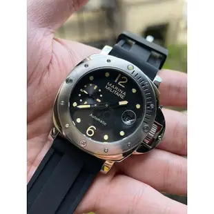 全館免運 【六樓先生】PARNIS Marina Militare  44MM 大錶徑軍錶機械錶 可開發票