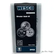 Wesco Mini Blades 3 Pice Set WS9801U Blade Kit