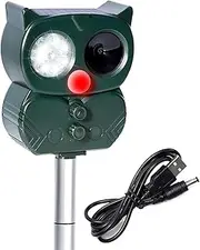 Solar Mice Controller,Smart Electronic Ultrasonic Animal Control Device | Compact Intelligent Animal Controller, Home Aid for Outdoor and Indoor Spaces