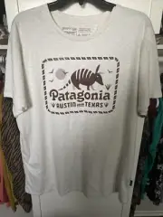Patagonia NEW XL Tshirt Austin Texas Armadillo 2008 SXSW