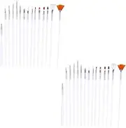 VINTORKY 30Pcs Cake Decorating Pen Tools for Sugar Craft Fondant Painting Desserts for DIY Baking Creative Decorations Present Making