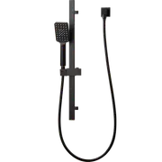 MIXX Chai Square Rail Shower Matt Black Wels 3 Star 11SHS02ML