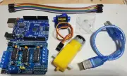 Ch340 R3 328 , Motor Drive Shield, Motor, Servo, Cables for Arduino