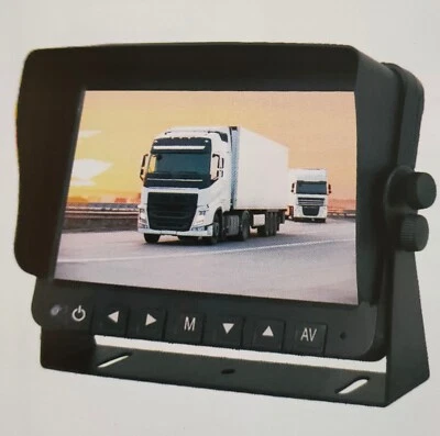 7" AHD HEAVYDUTY 2 CHANNEL MONITOR (RCA CONNECTOR)