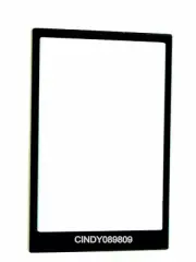 Outer LCD Display Window Glass Protector For Panasonic DMC-LX5 DMC-LX7 +Type