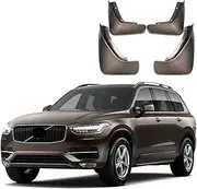 Compatible for Volvo XC90 Accessories 2015~2021 2020 2019 Car Mudguards Baking Paint Mudflap Fender Protect Mud Guards Splash Flaps Sticker(45° Outlet Head)